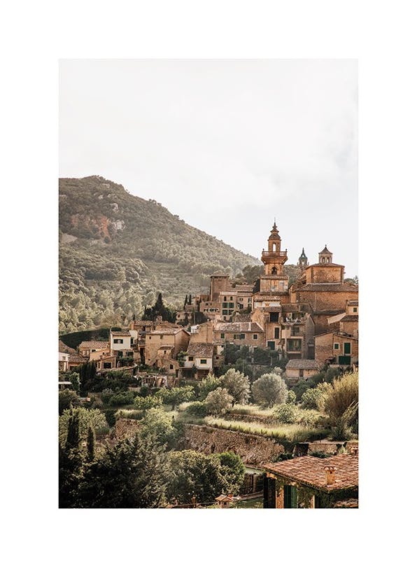 Prints - Mediterranean Valley Print (70x100 cm) - Maps and cities posters