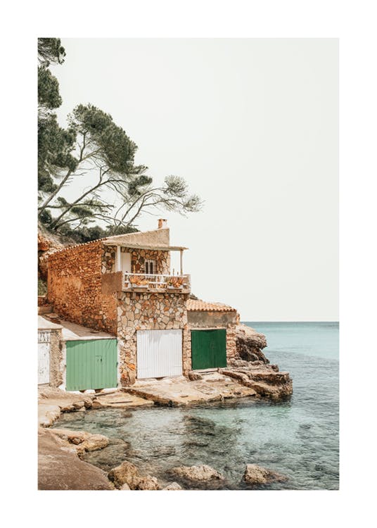 Mediterranean Boat House 포스터 0