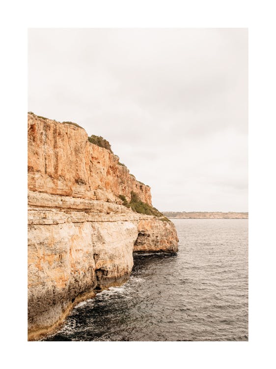 Mallorca Cliff 포스터 0