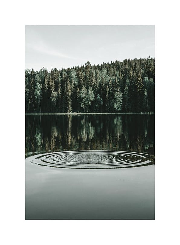 Prints - Ripples on the Water Print (50x70 cm) - Nature prints