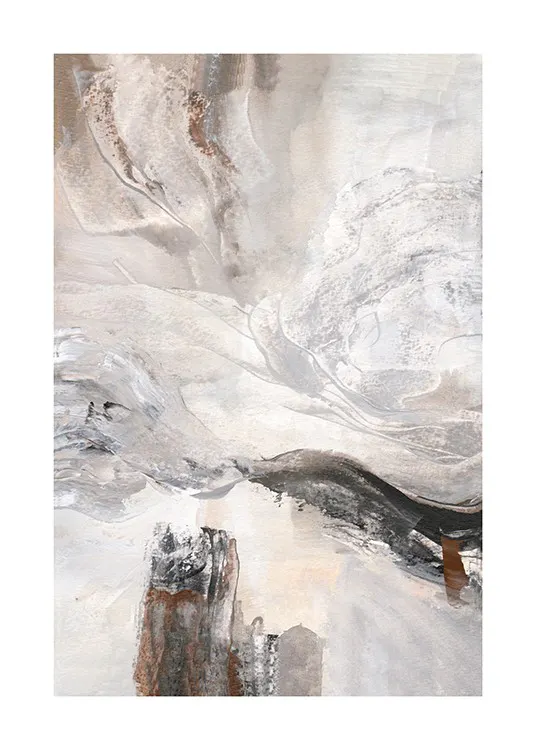 Contemporary Abstract No1 Poster 0