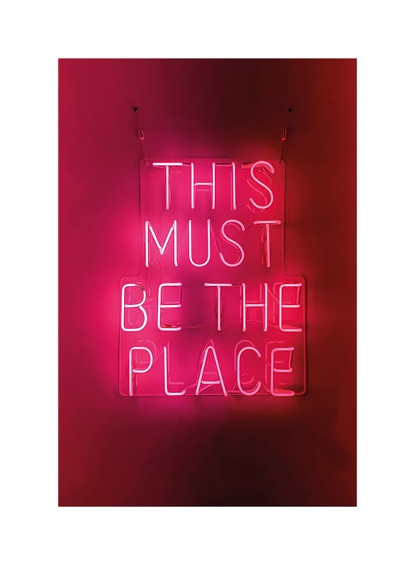 The Place Poster (30x40 cm) -  Poster mit Sprüchen