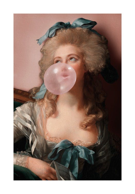 Jonas Loose - Bubblegum Princess Plakat 0
