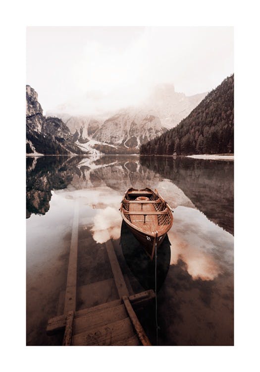Calming Lake Poster 0