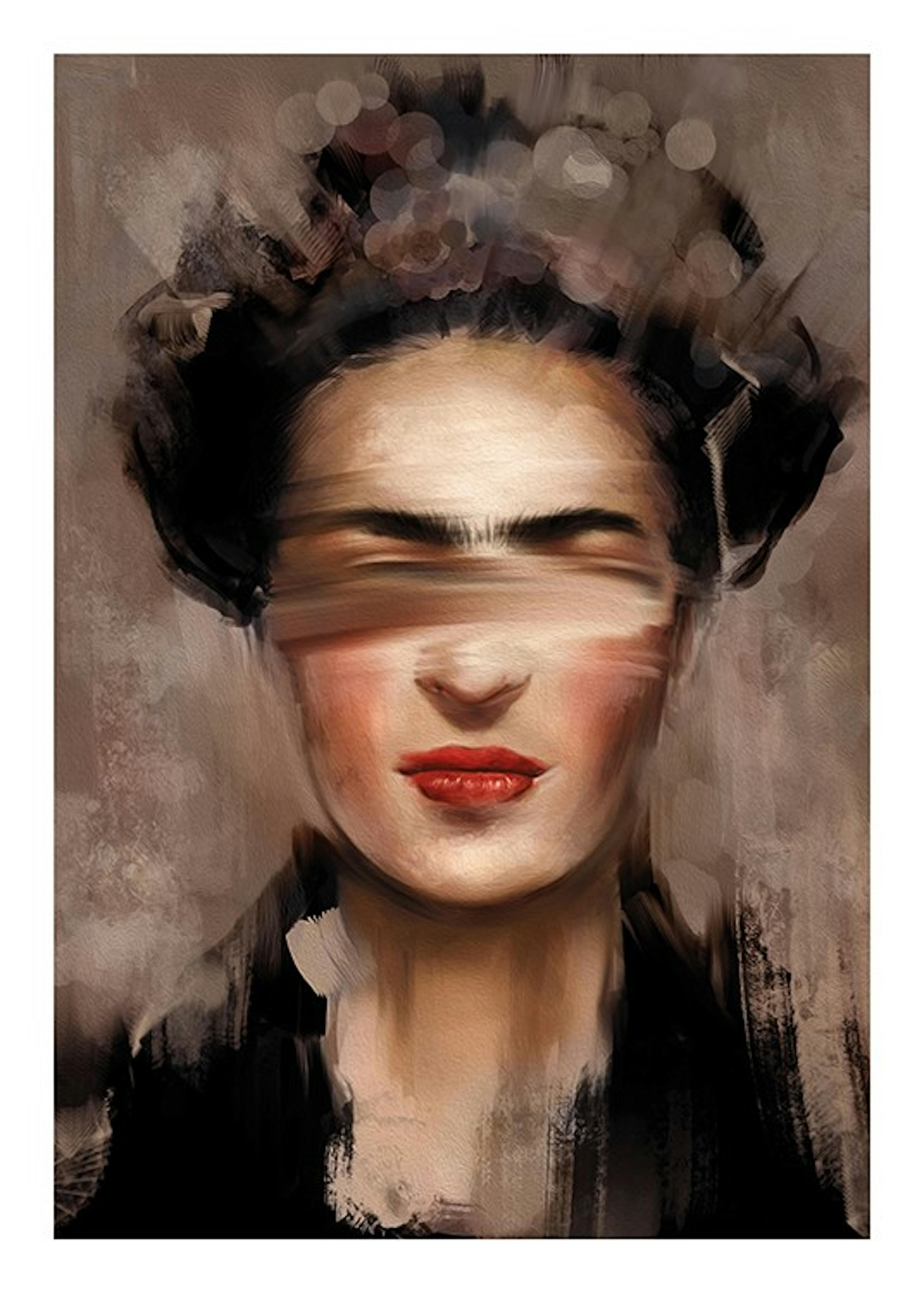 Kahlo in Beige Print 0
