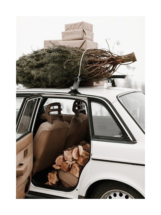 Holiday Car Plakát 0