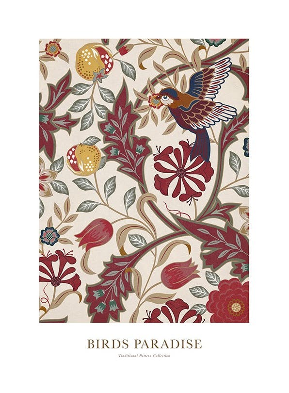 Birds Paradise Print (30x40 cm)