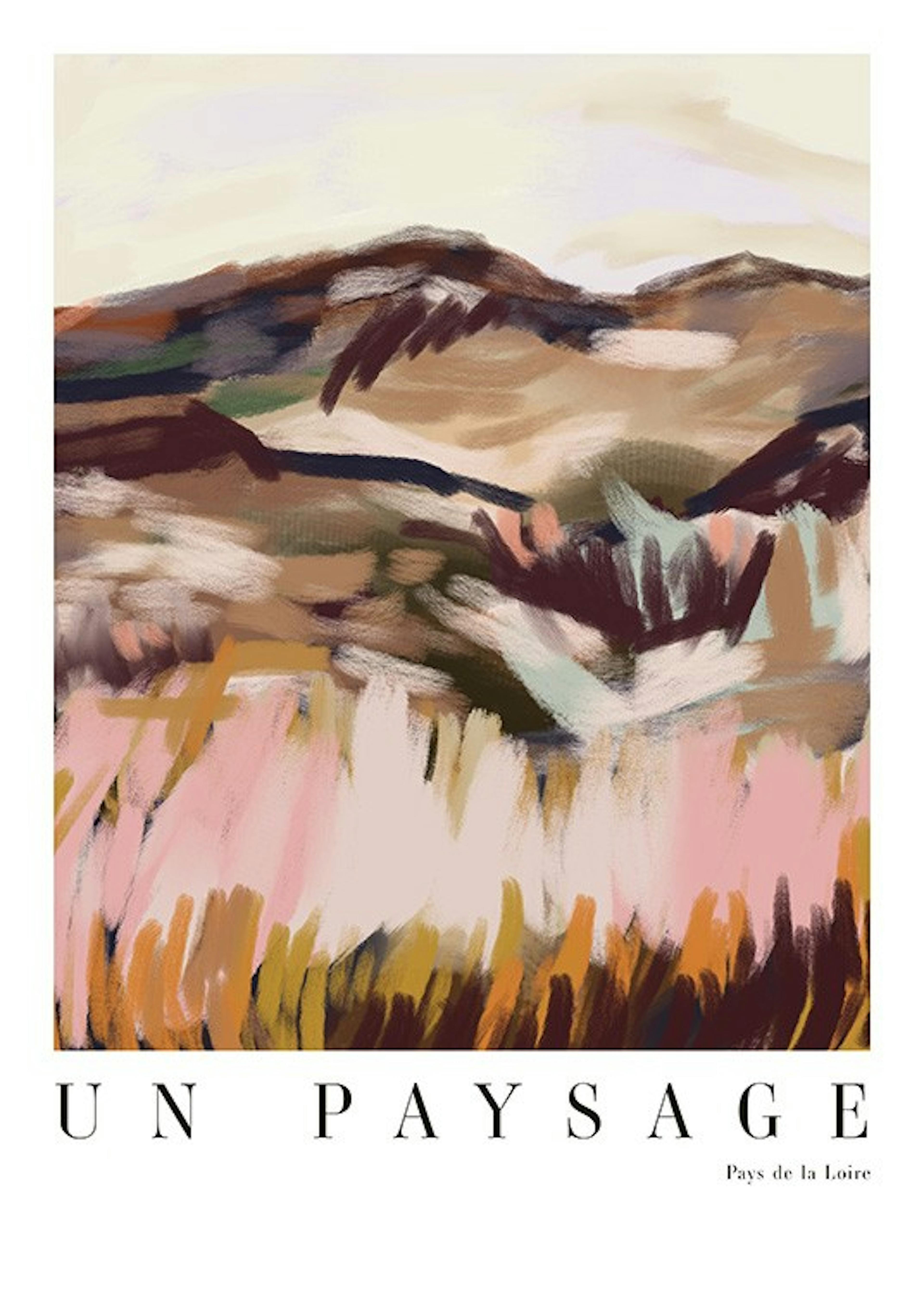 French Landscape No1 Poster 0