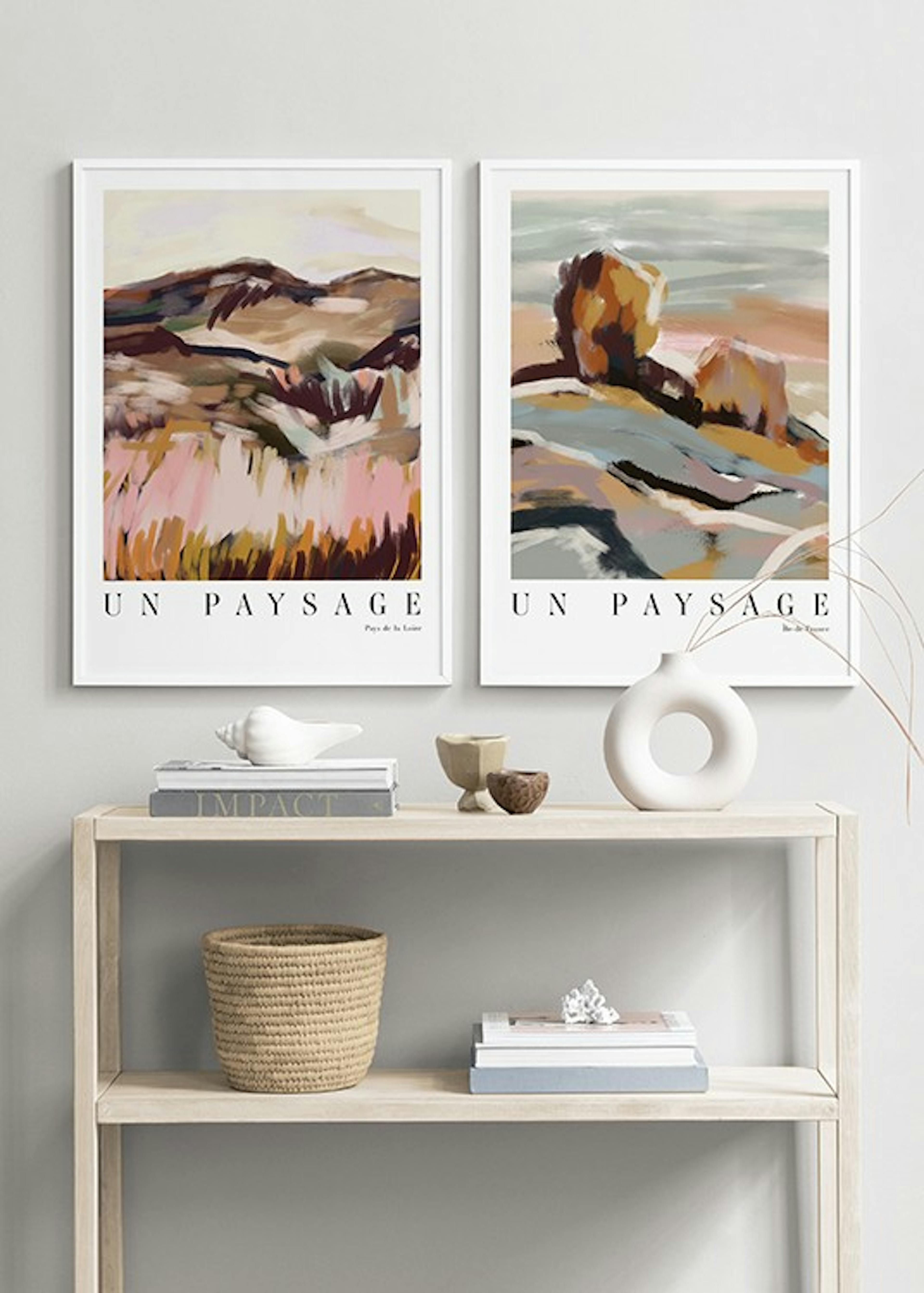 French Landscape No1 Poster