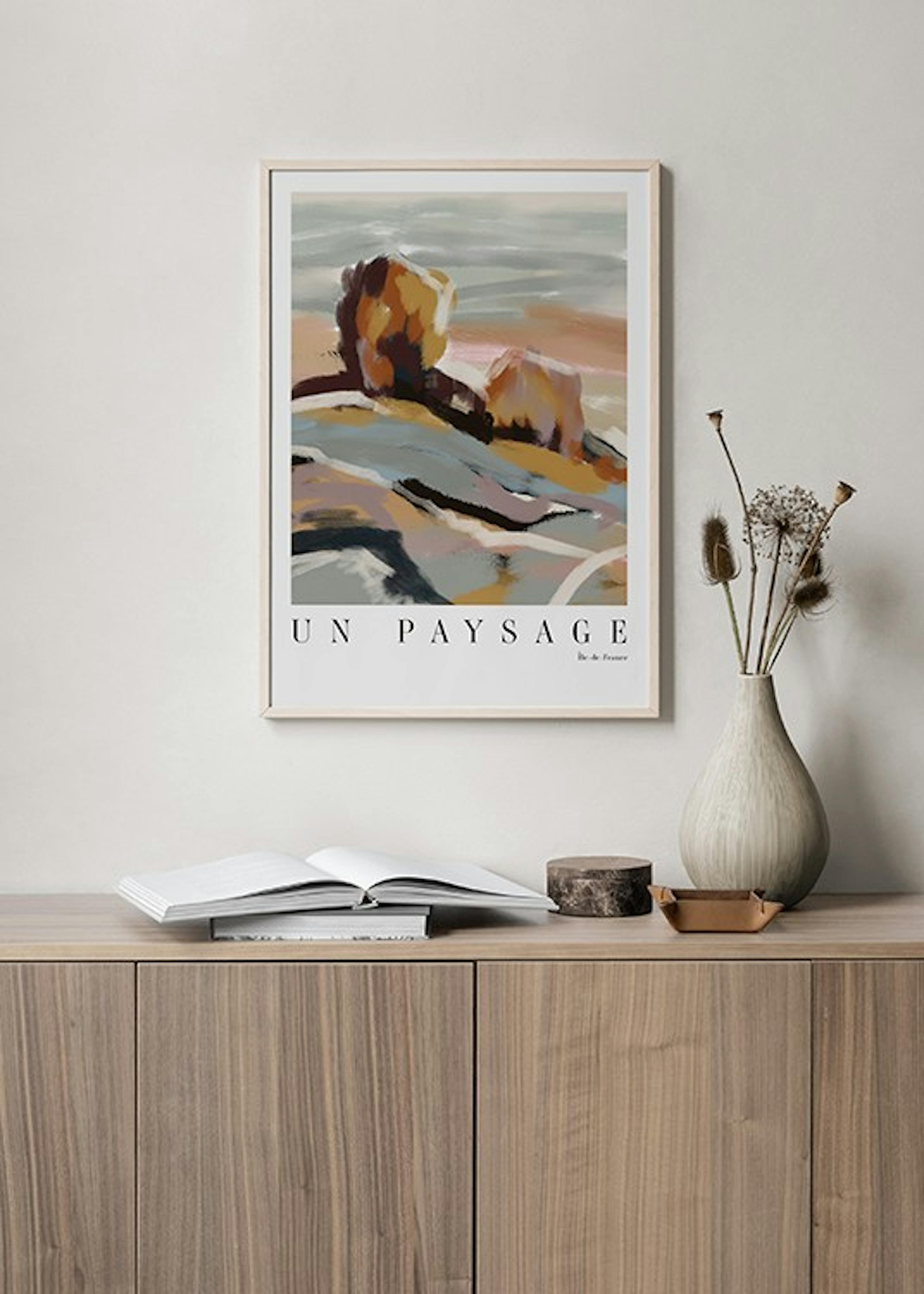 French Landscape No2 Poster