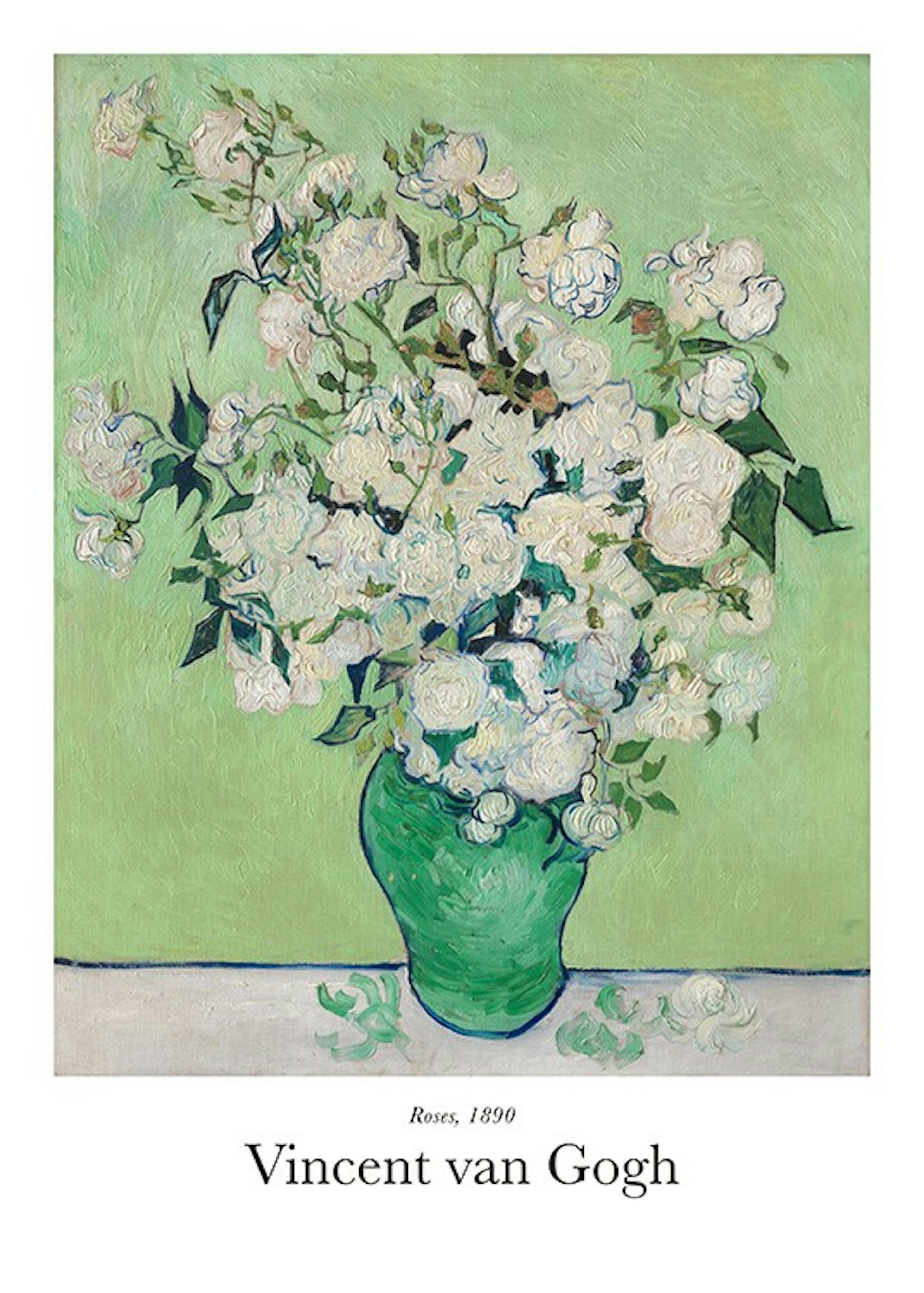 Van Gogh - Roses Affiche 0