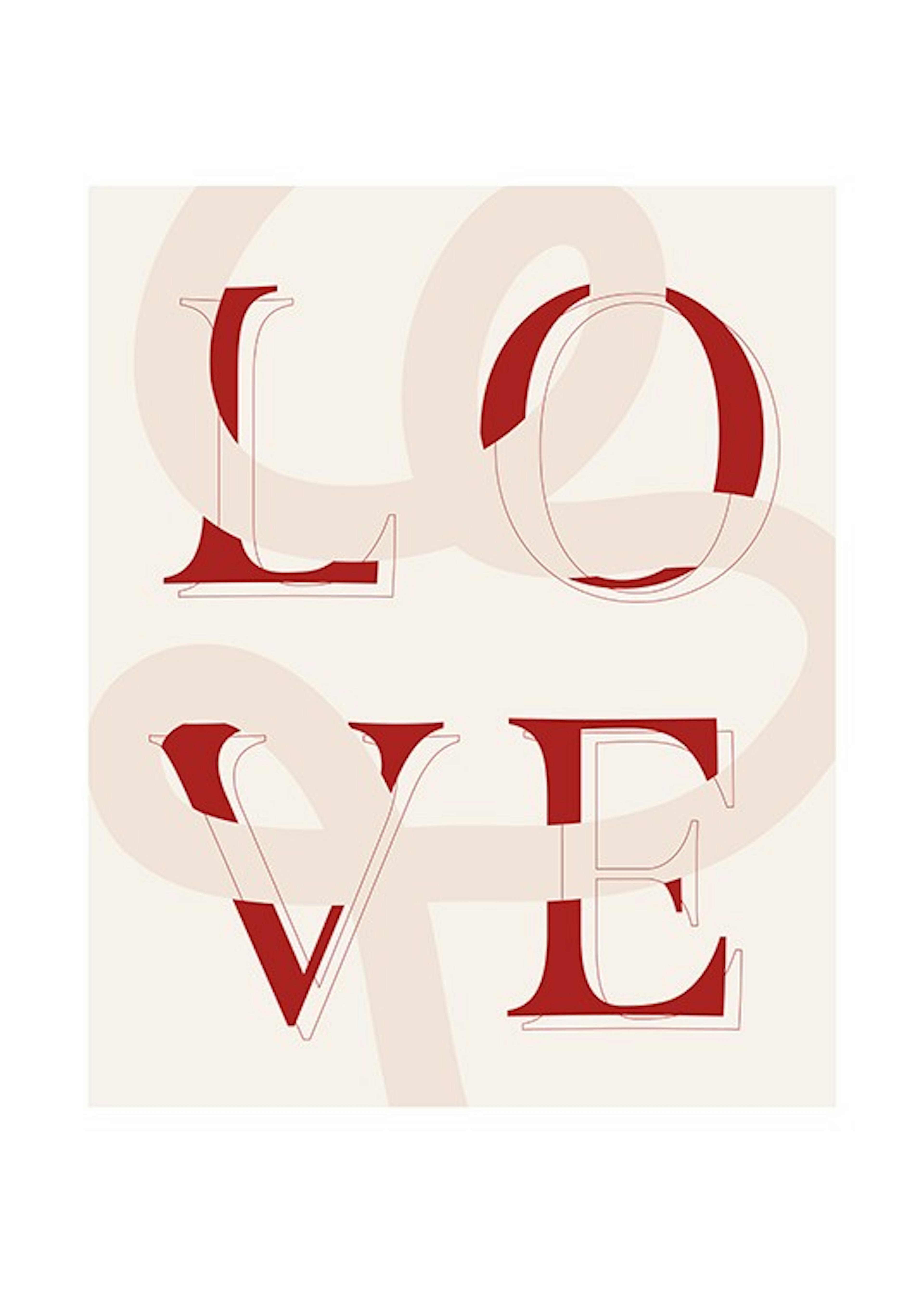 Love Swirl Plakat 0