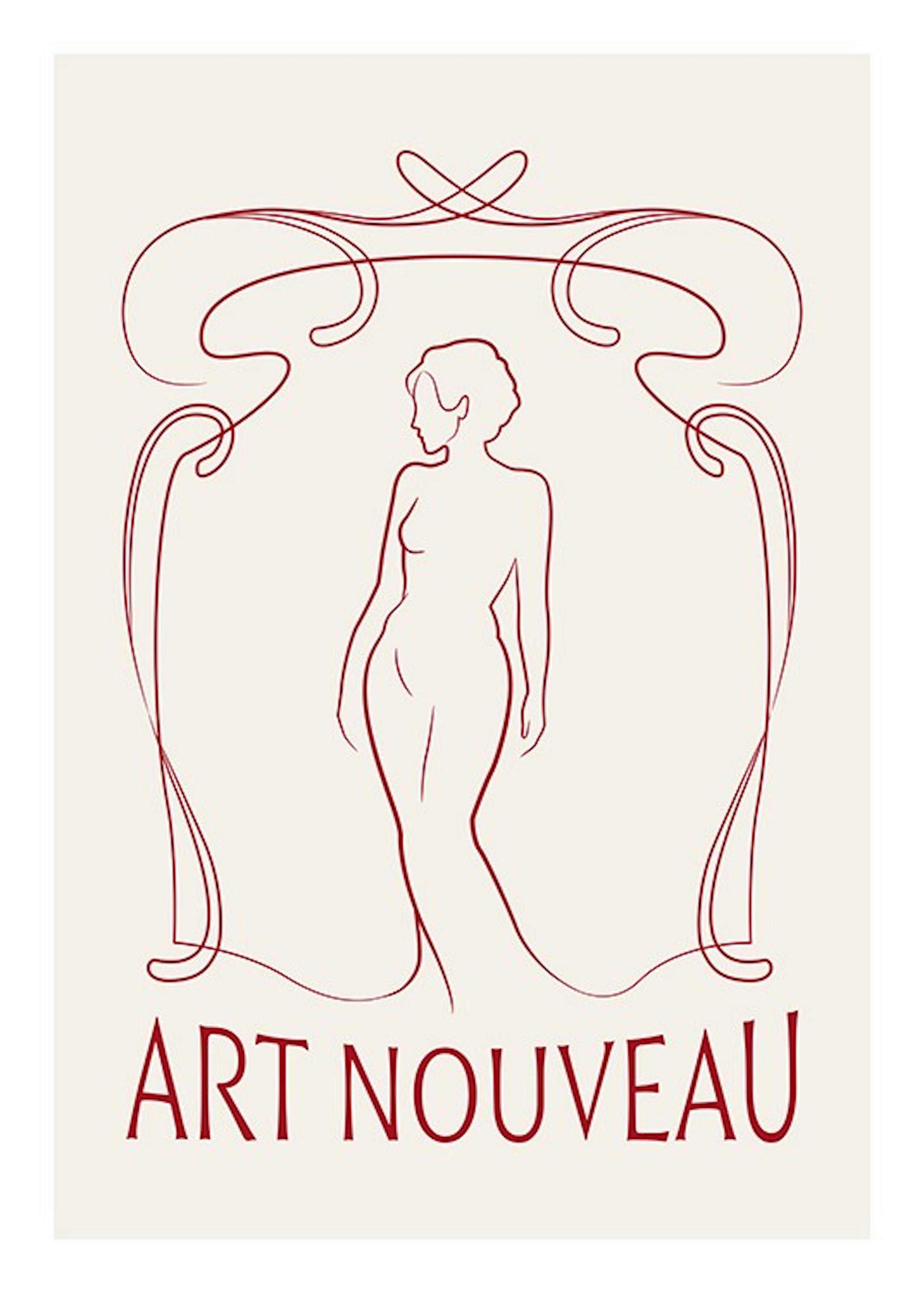 Art Nouveau No2 Poster 0