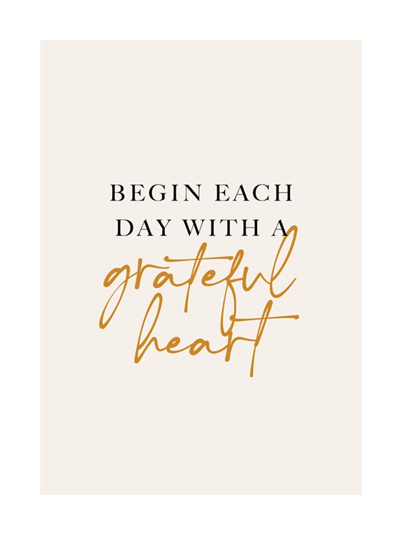 With a Grateful Heart Affiche 0