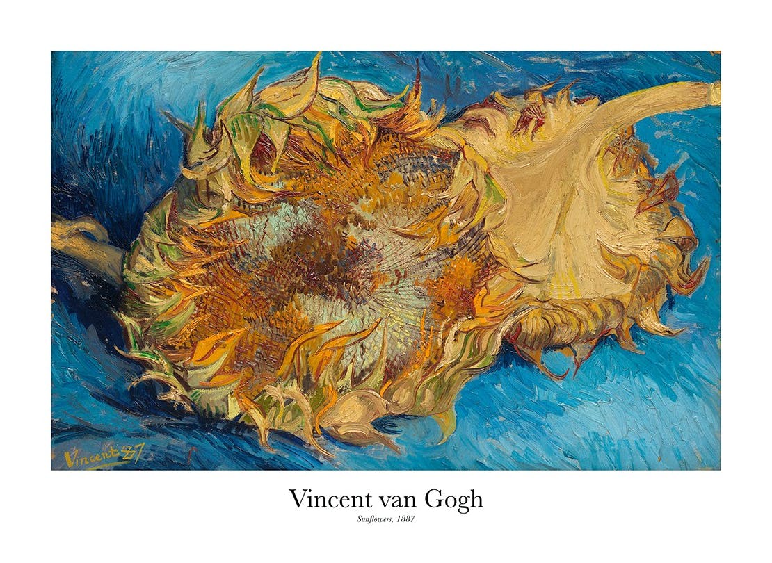 Prints - Van Gogh - Sunflowers Print (30x40 cm) - Van Gogh Prints