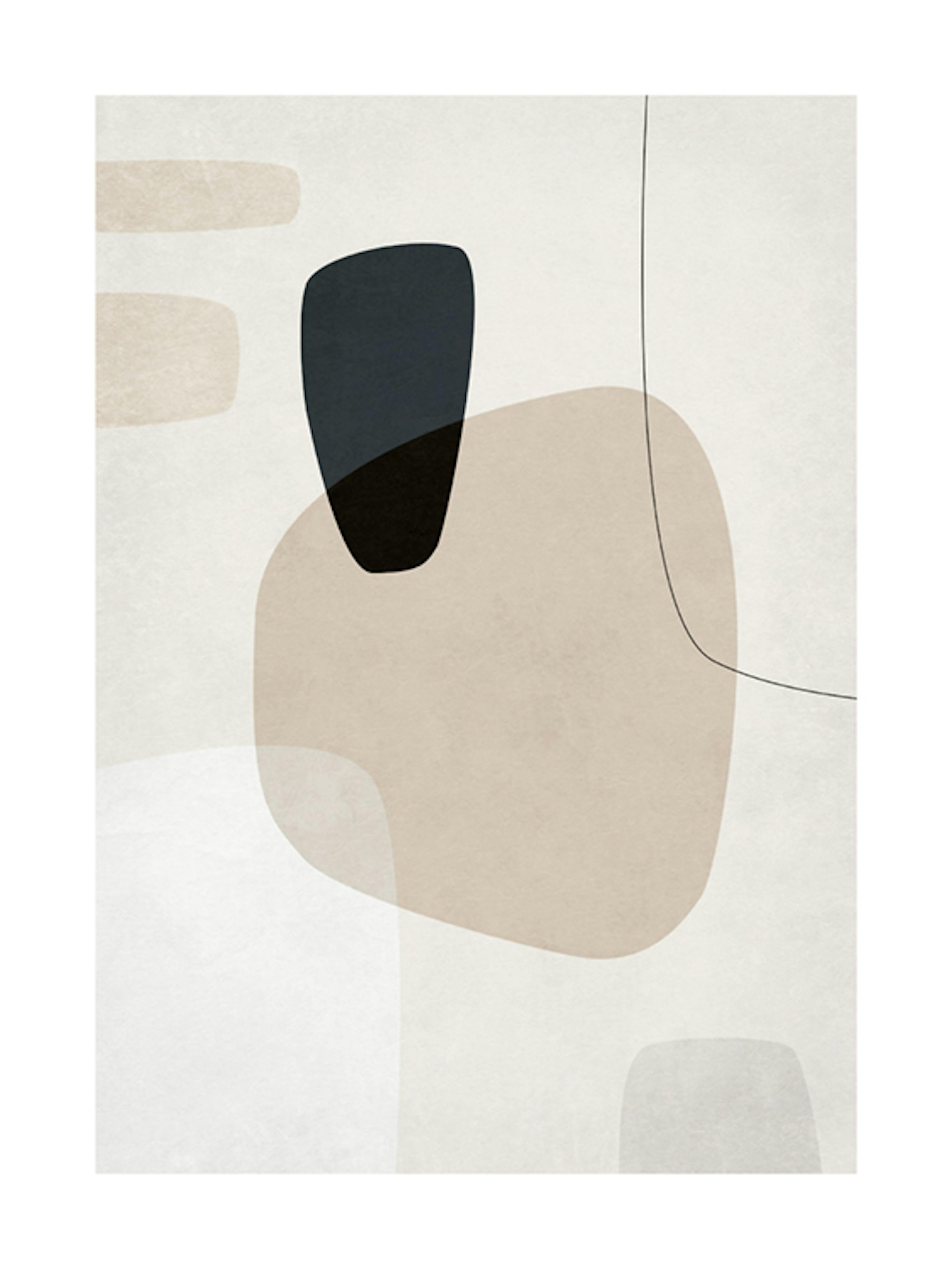 Graphic Neutrals No3 Poster 0