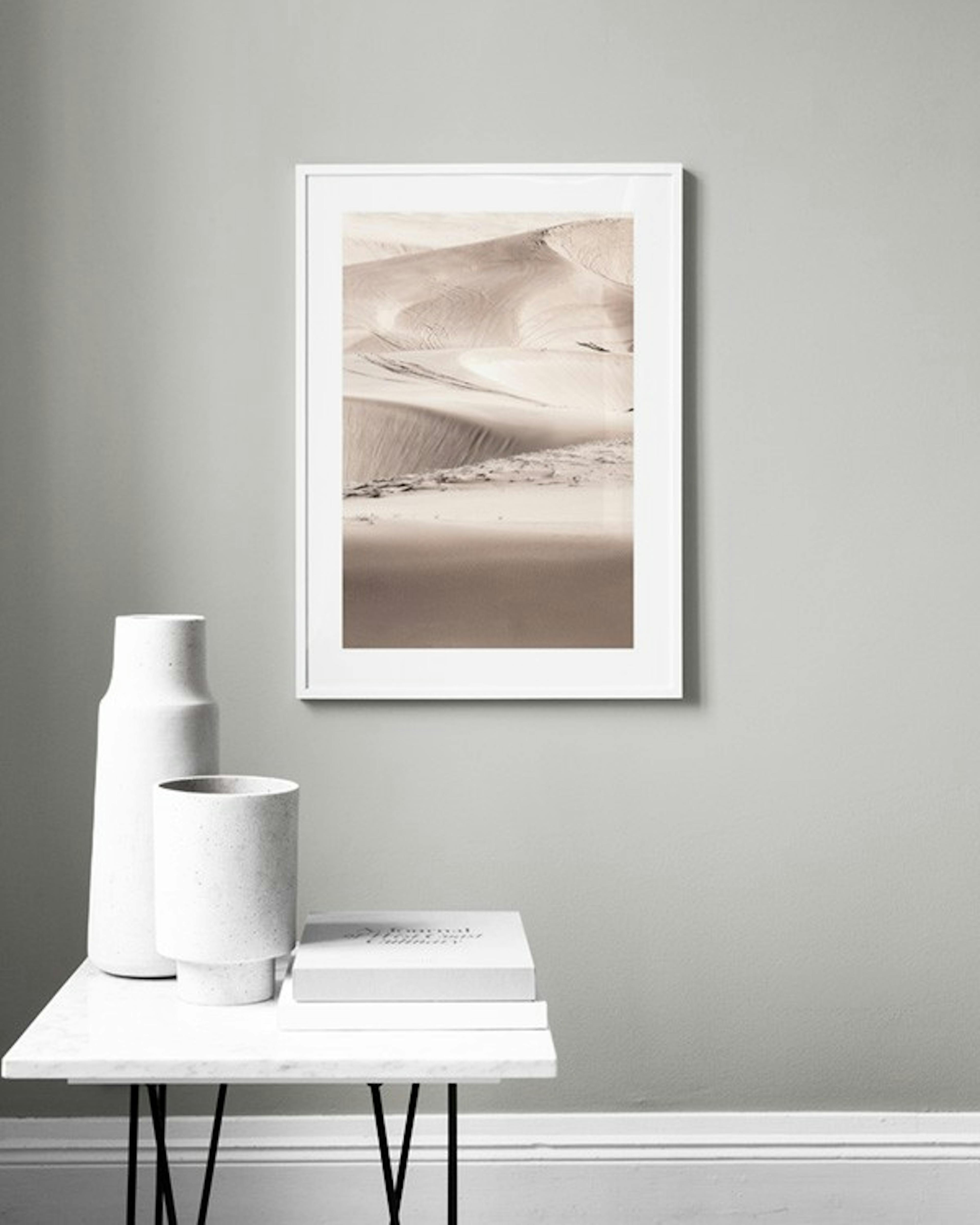 Beige Dunes Print