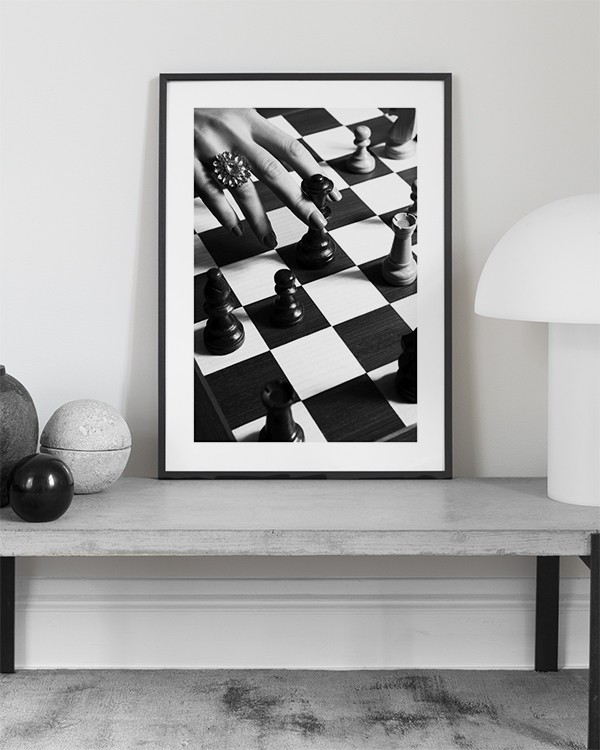 Poster Chess - Xadrez - Uau Posters