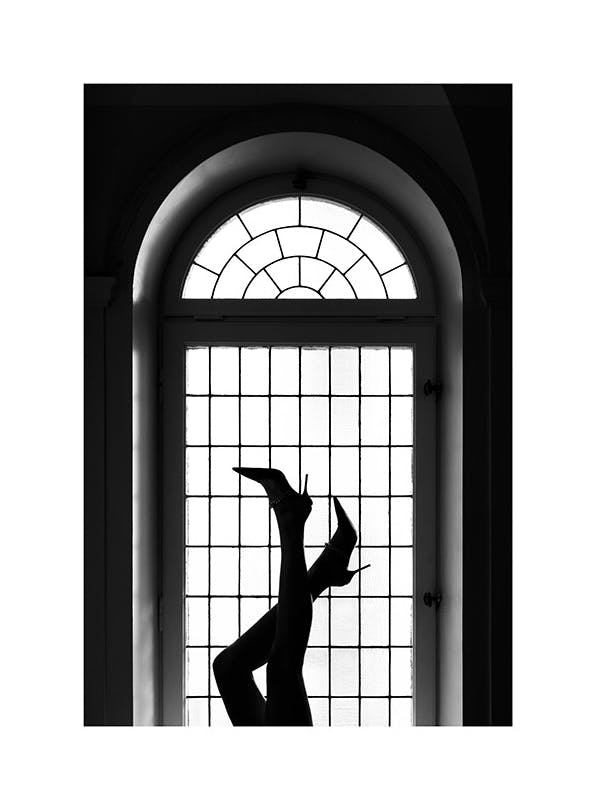 Heels Up Poster (30x40 cm)