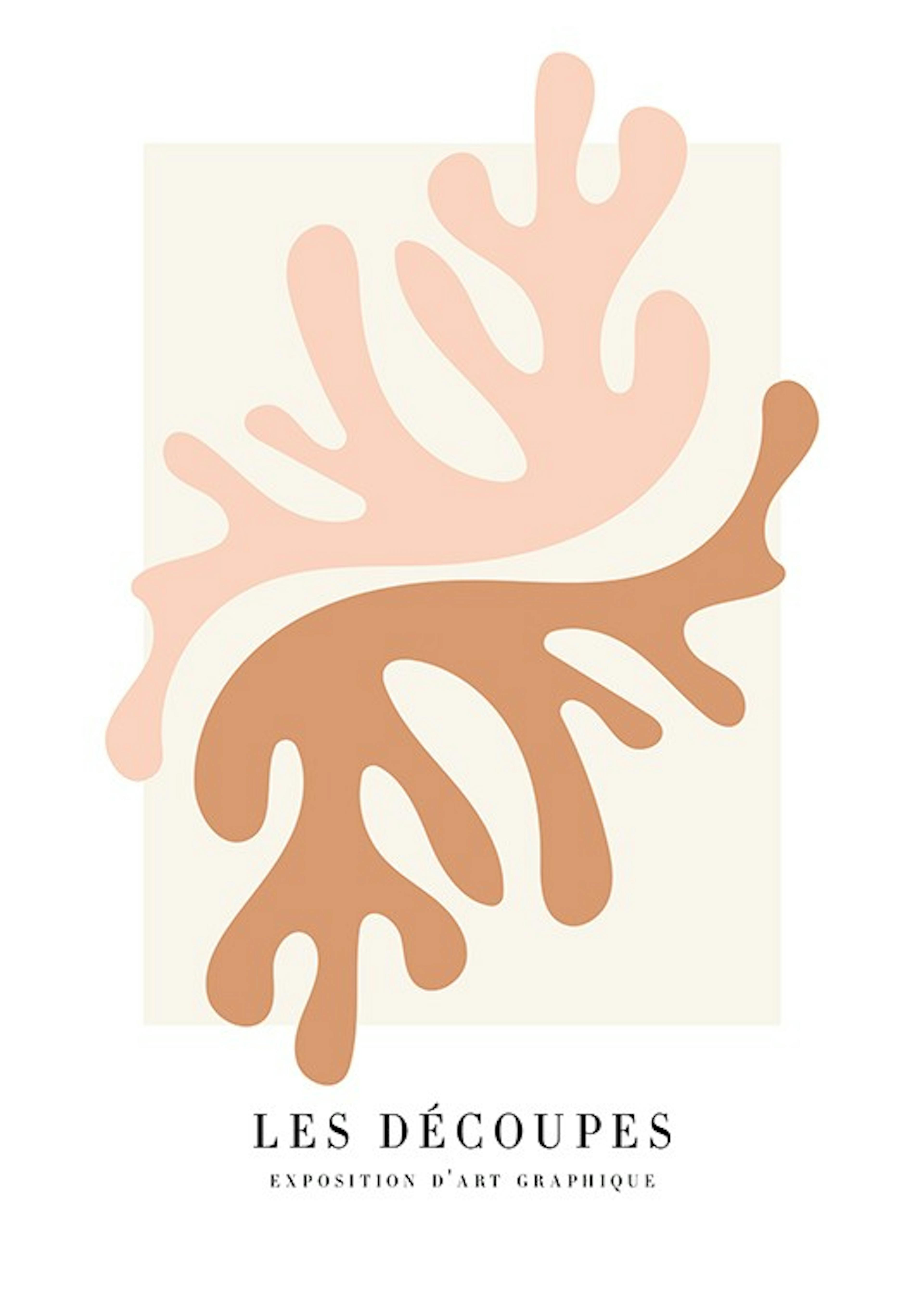 Cut-Out Coral Print 0