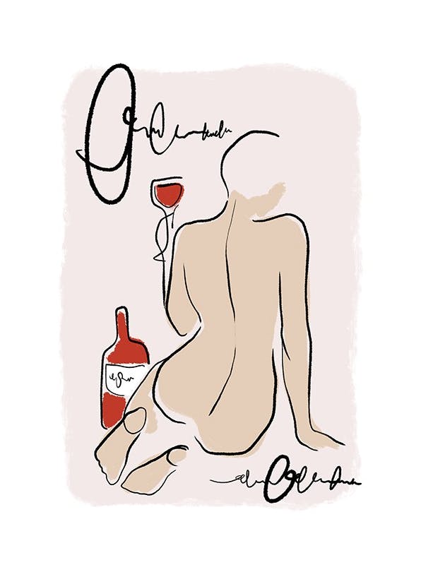 Pink Lady Poster (30x40 cm)-Poster