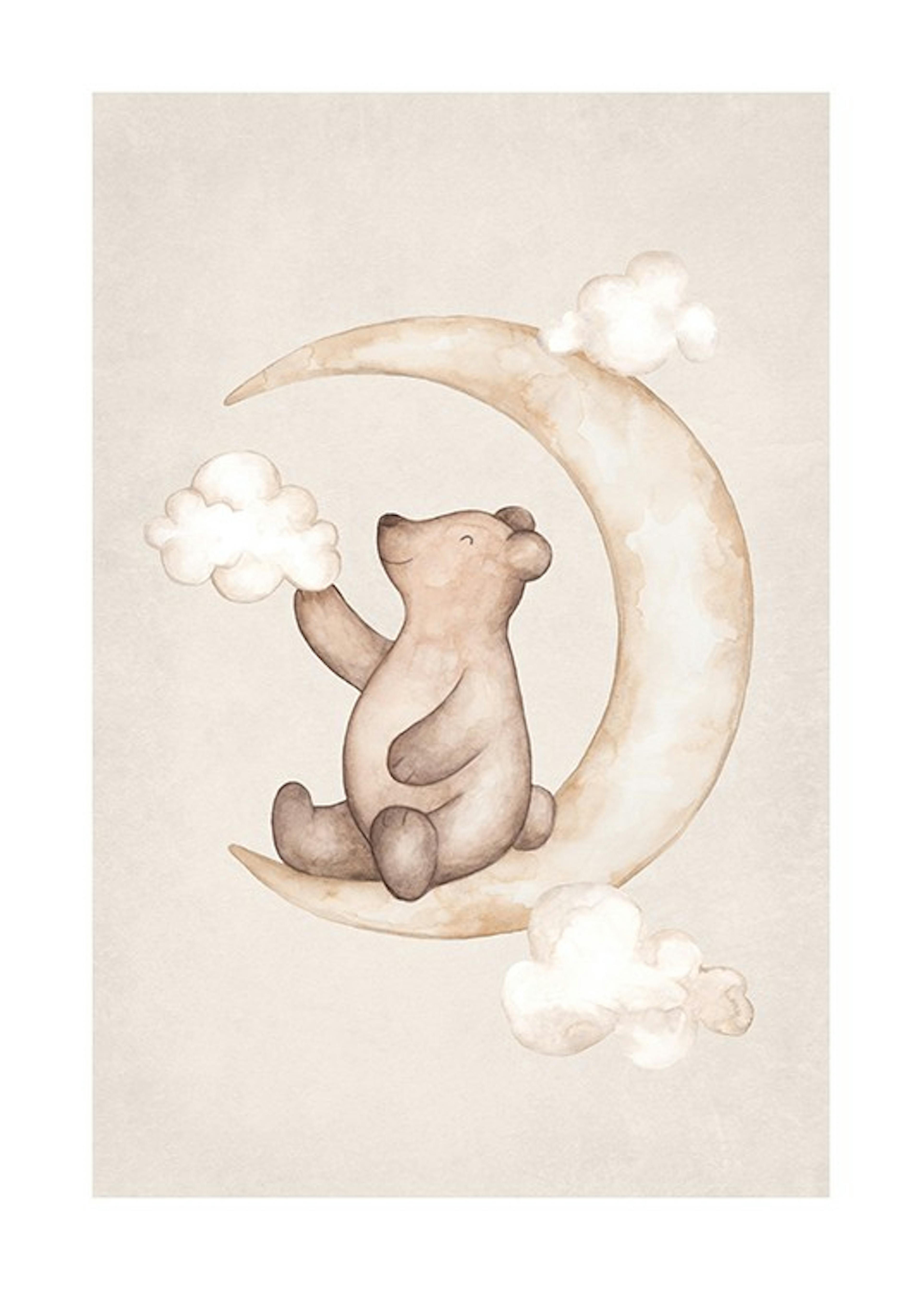 Dreaming Bear Print