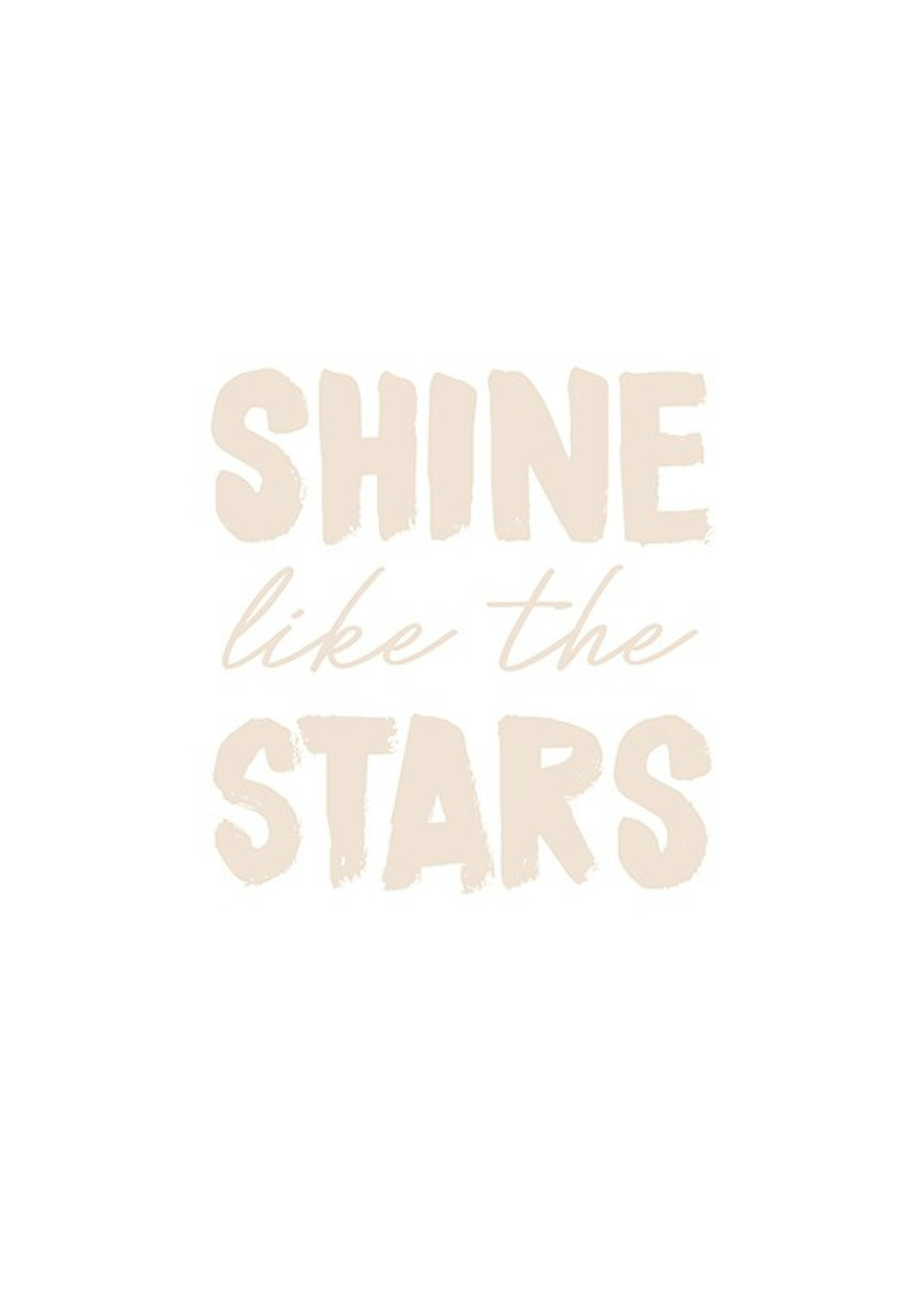 Shine Like the Stars Plagát