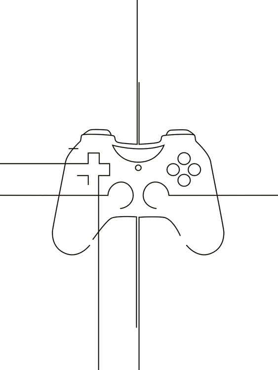 Game Controller Plakat 0