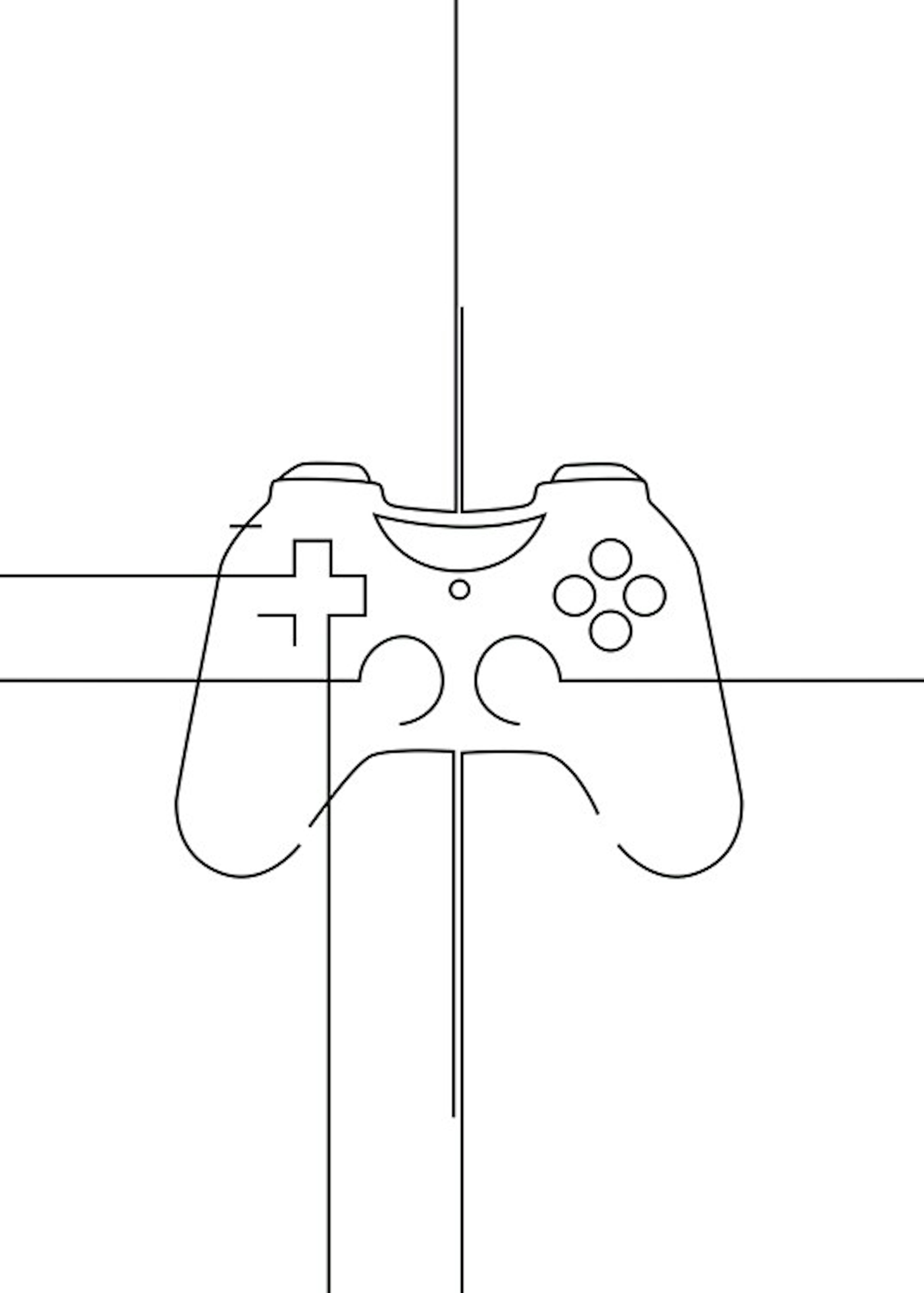 Game Controller Plakát 0