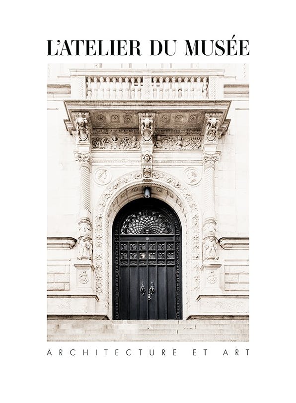 L'Atelier Du Musée No1 Affiche (30x40 cm)