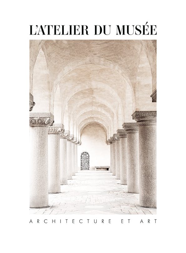 L'Atelier Du Musée No2 Plakat (30x40 cm)-Plakaty