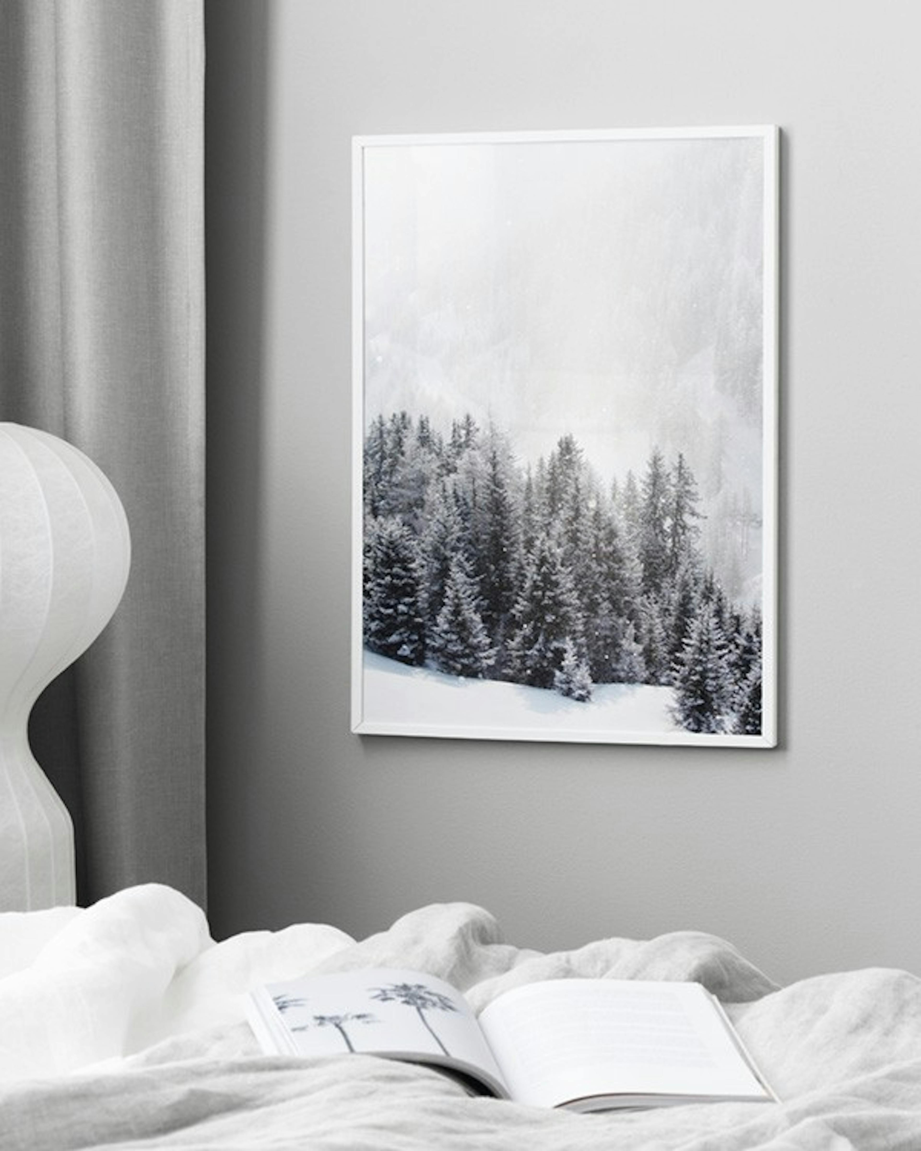 Frozen Forest Print