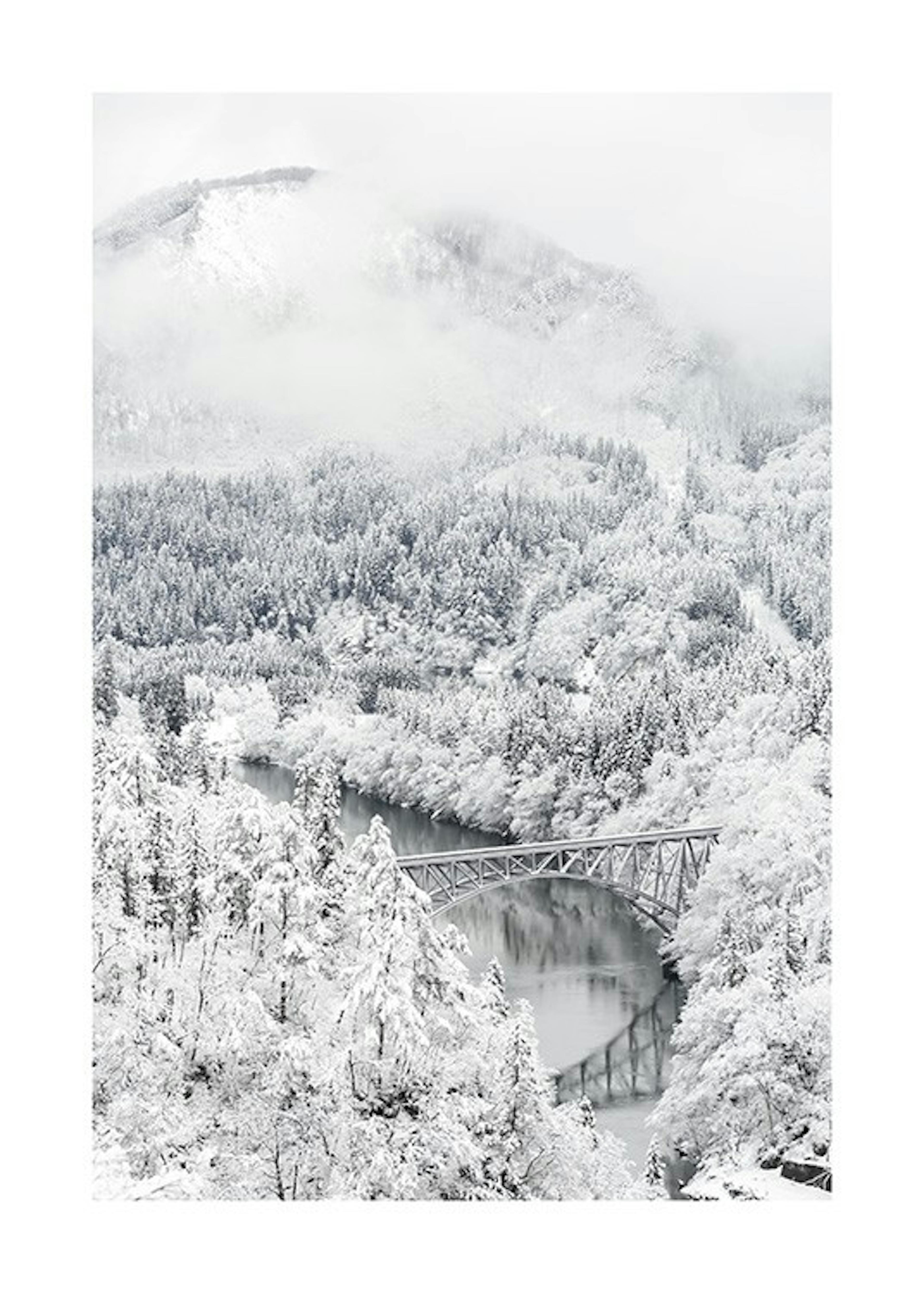 Frozen Landscape Print 0