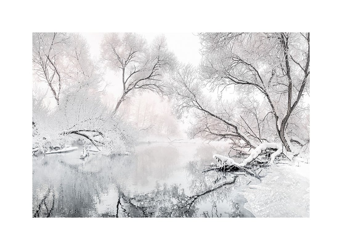 Frozen Lake Plakat (30x40 cm)-Plakaty