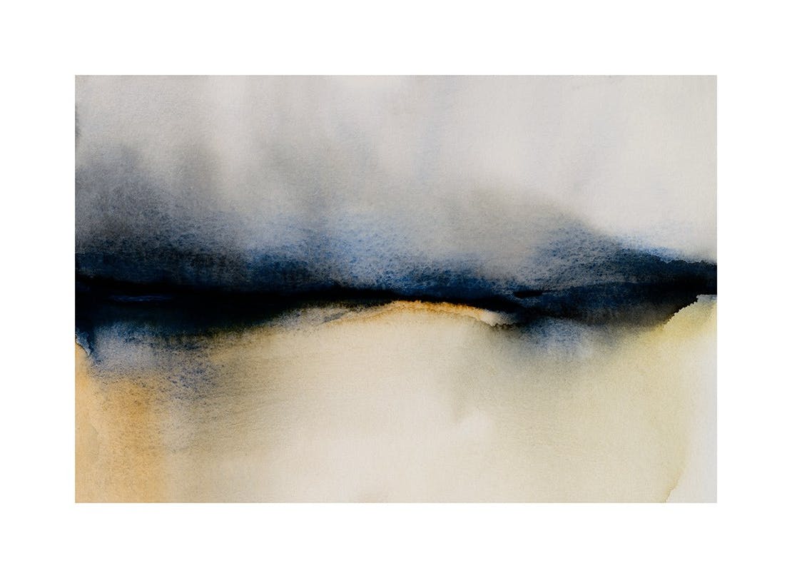 Watercolor View No2 Print (50x70 cm)