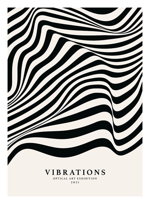 Vibrations Poster (30x40 cm) - Poster