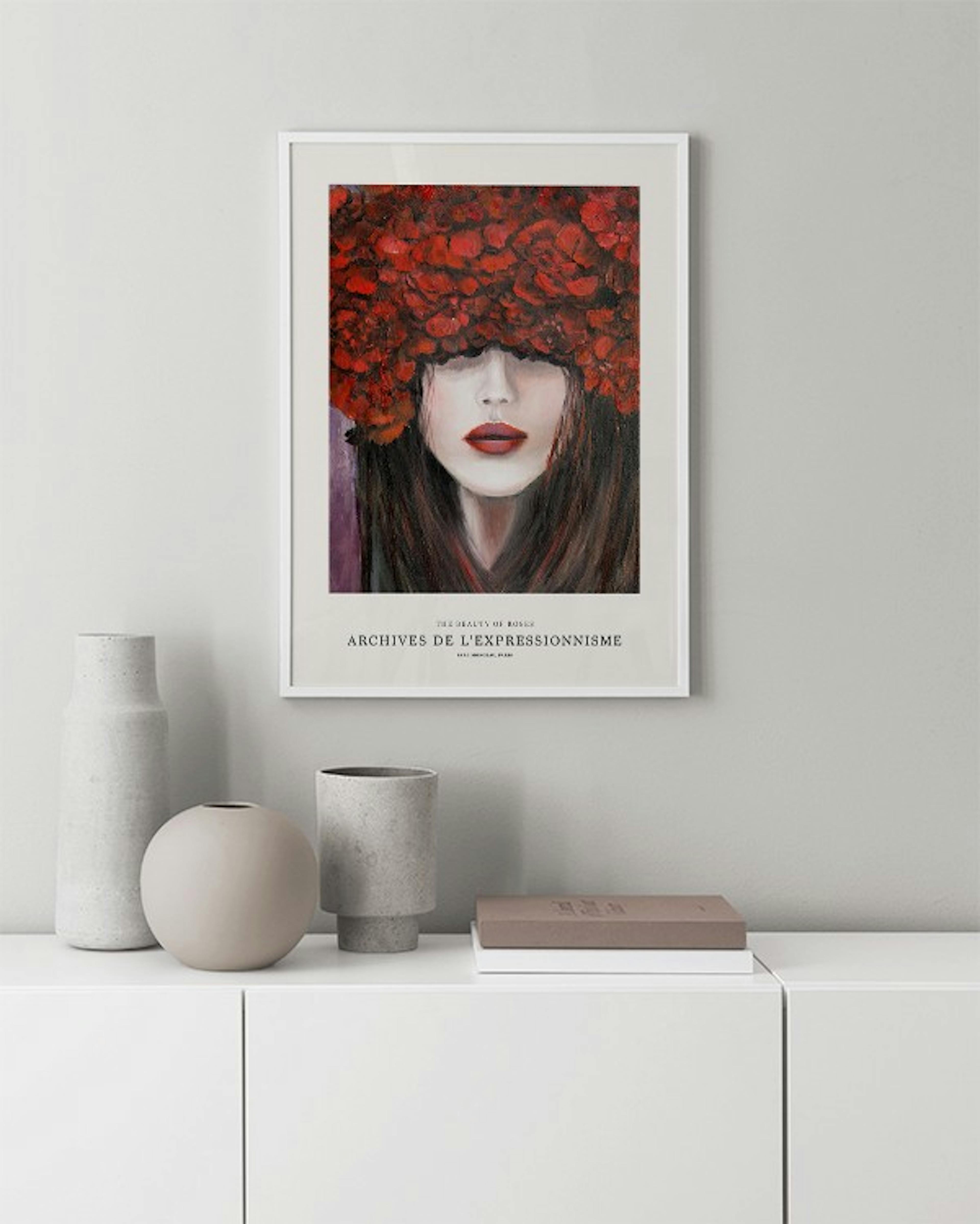 The Beauty of Roses Print