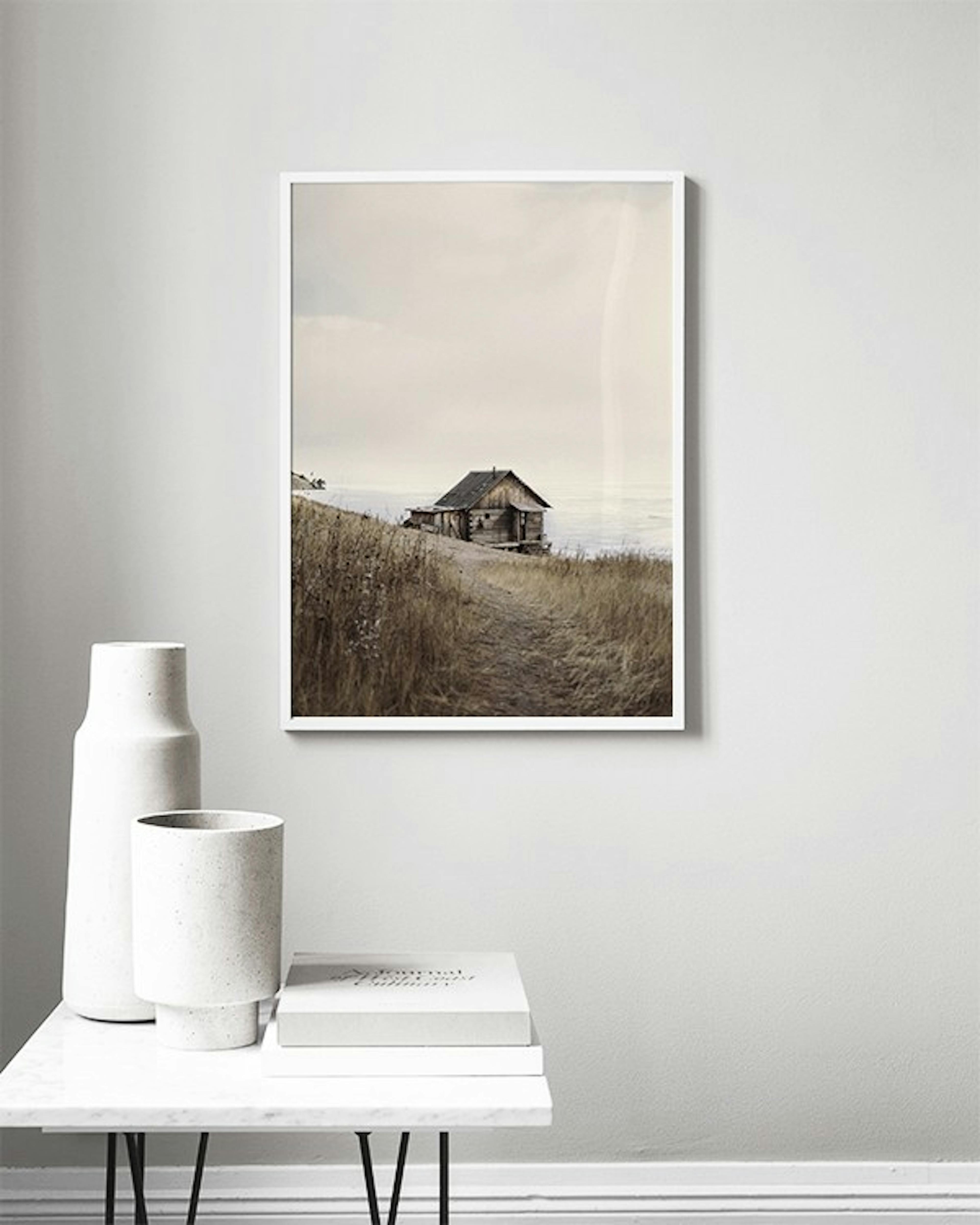 Cabin by the Sea Print