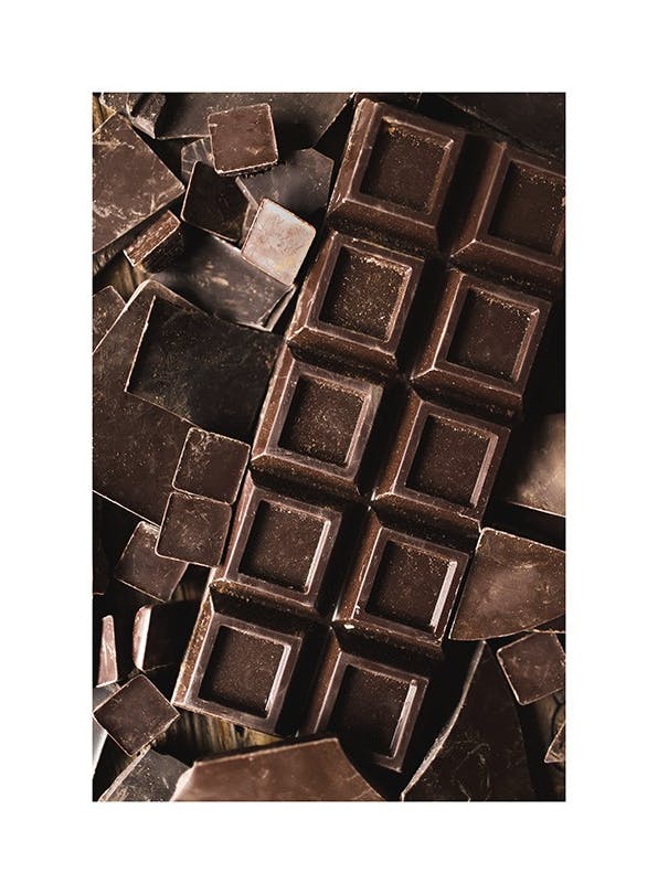 Dark Chocolate Print (50x70 cm)