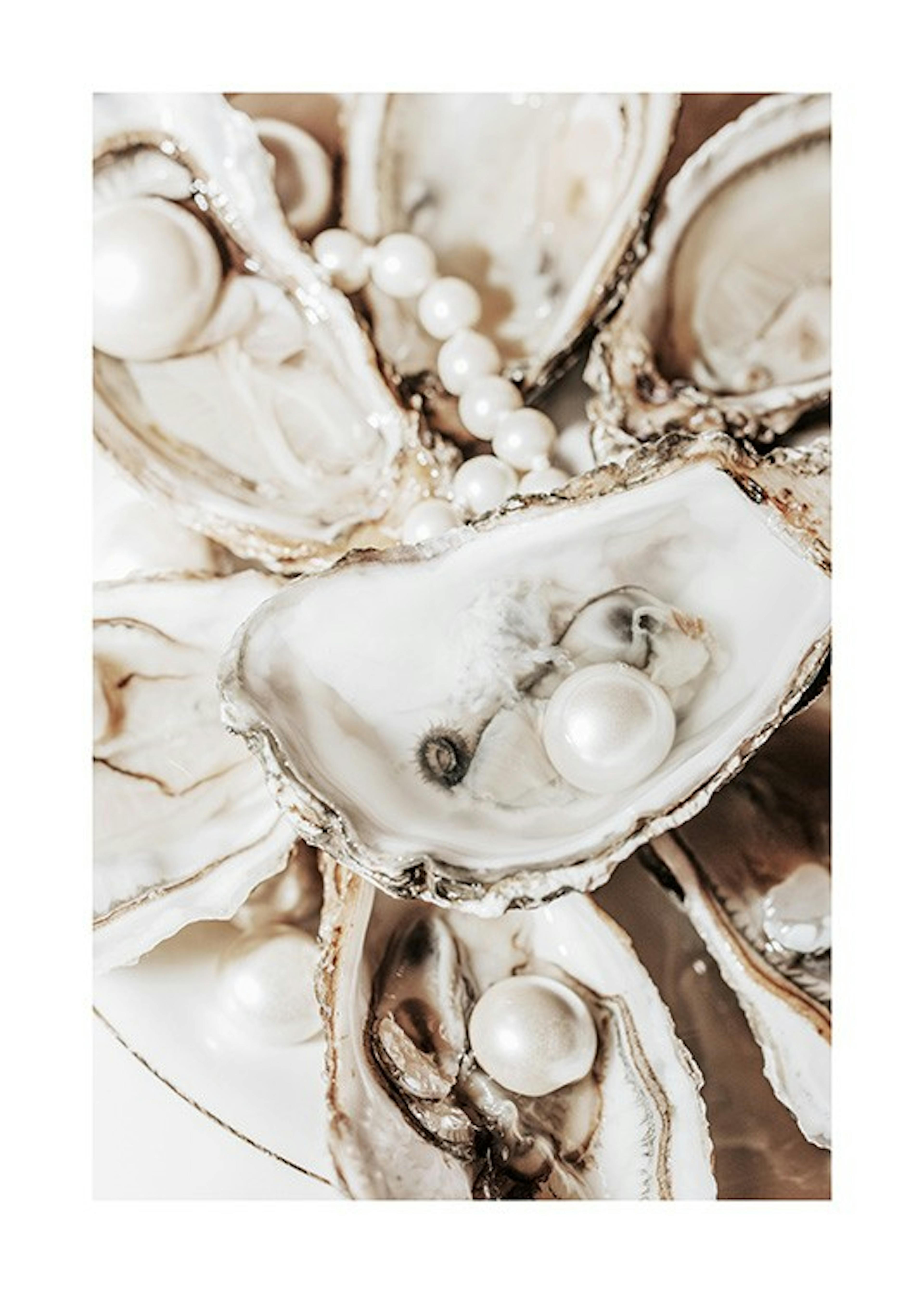 Glamorous Oysters Print