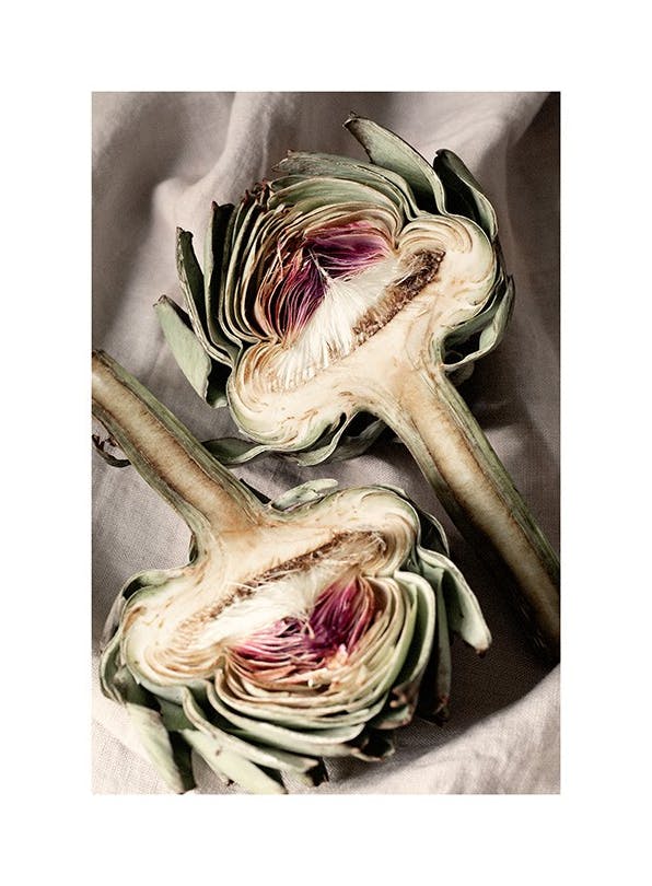 Soft Artichokes Plakat (50x70 cm)-Plakaty