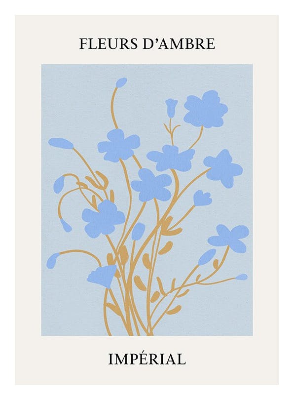 Fleurs No2 Poster (30x40 cm)-Poster