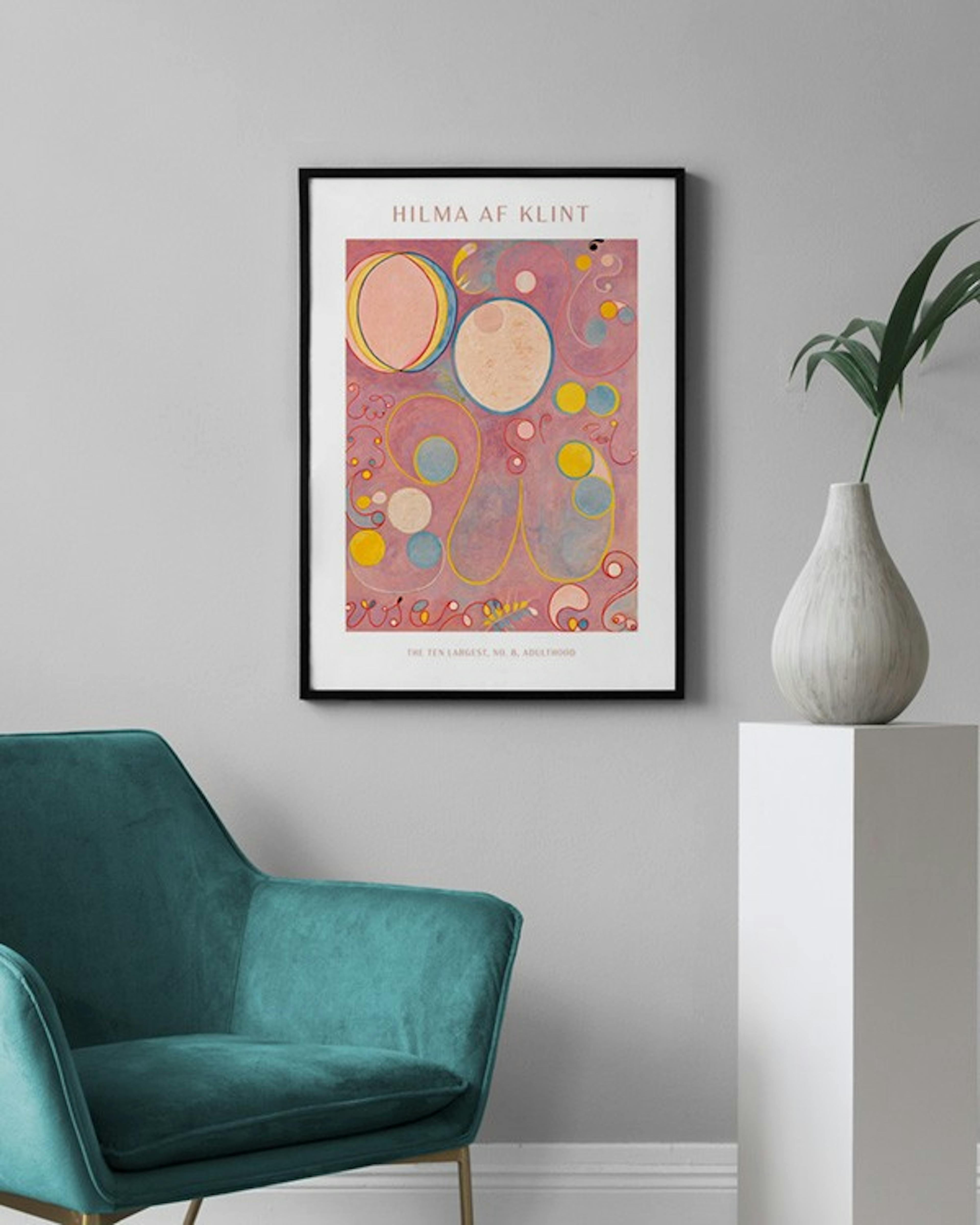Poster - The ten largest, No.8, adulthood by Hilma Af Klint