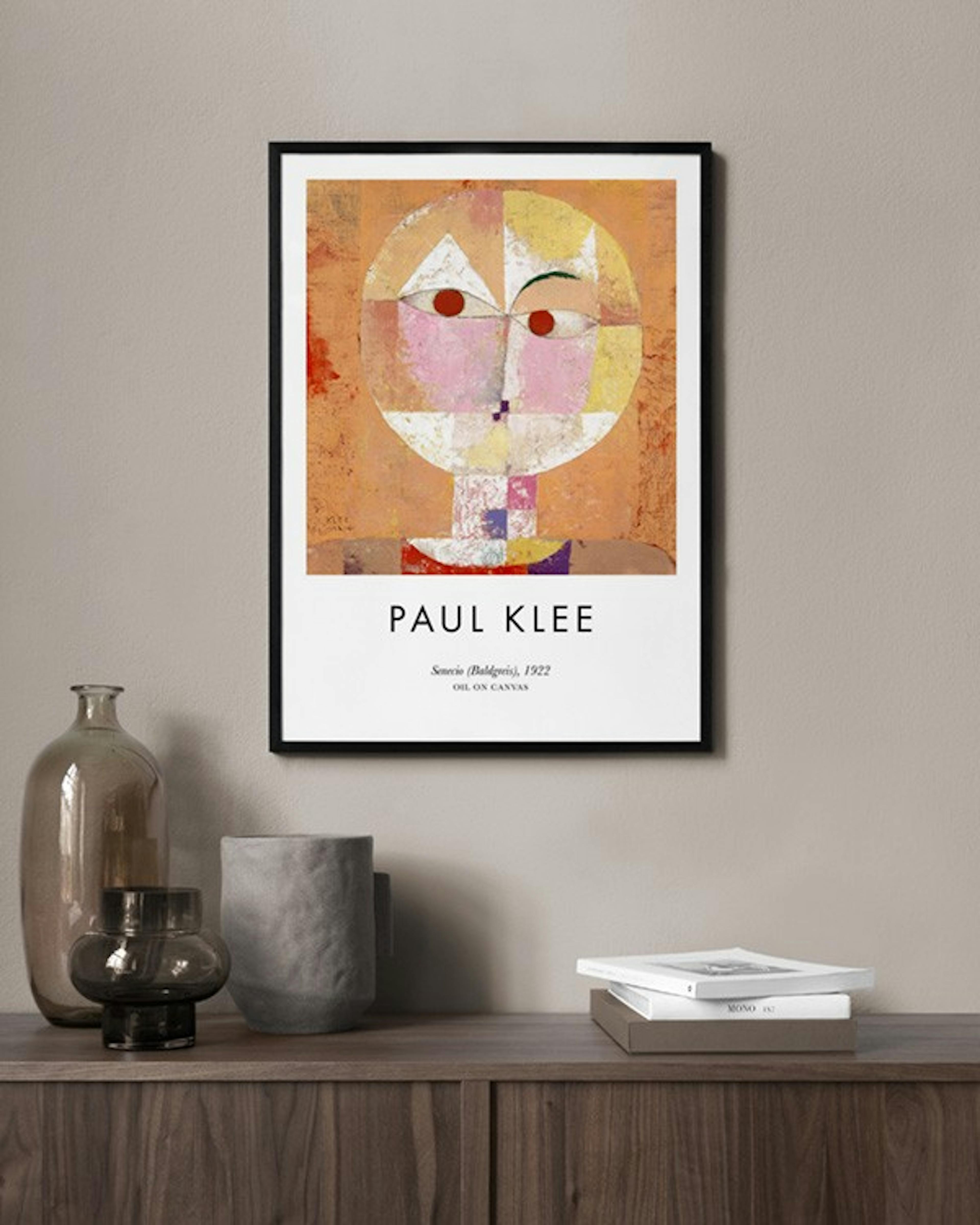 Paul Klee - Senecio (Baldgreis) Print