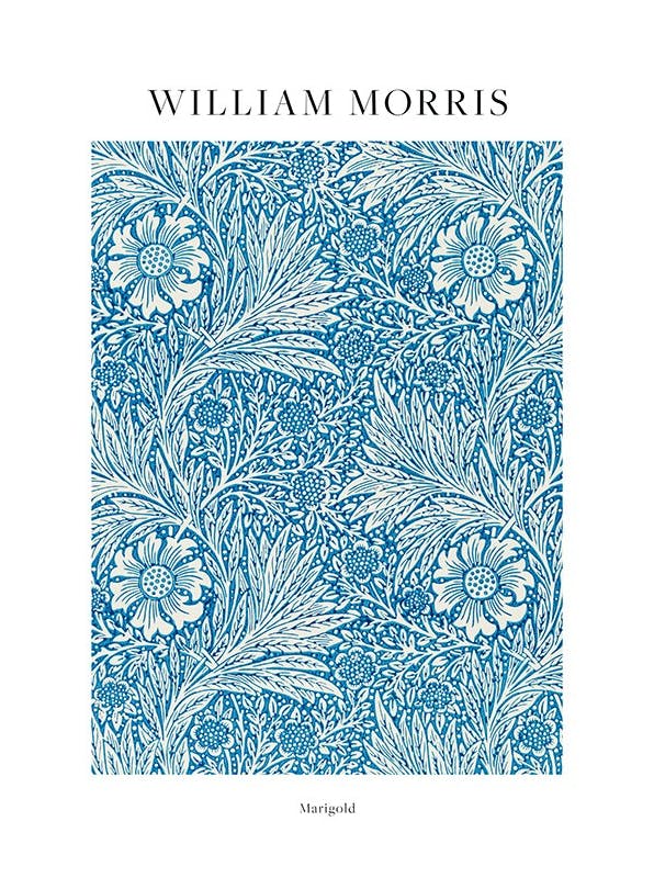 William Morris - Marigold Affiche (50x70 cm)  William Morris Affiche