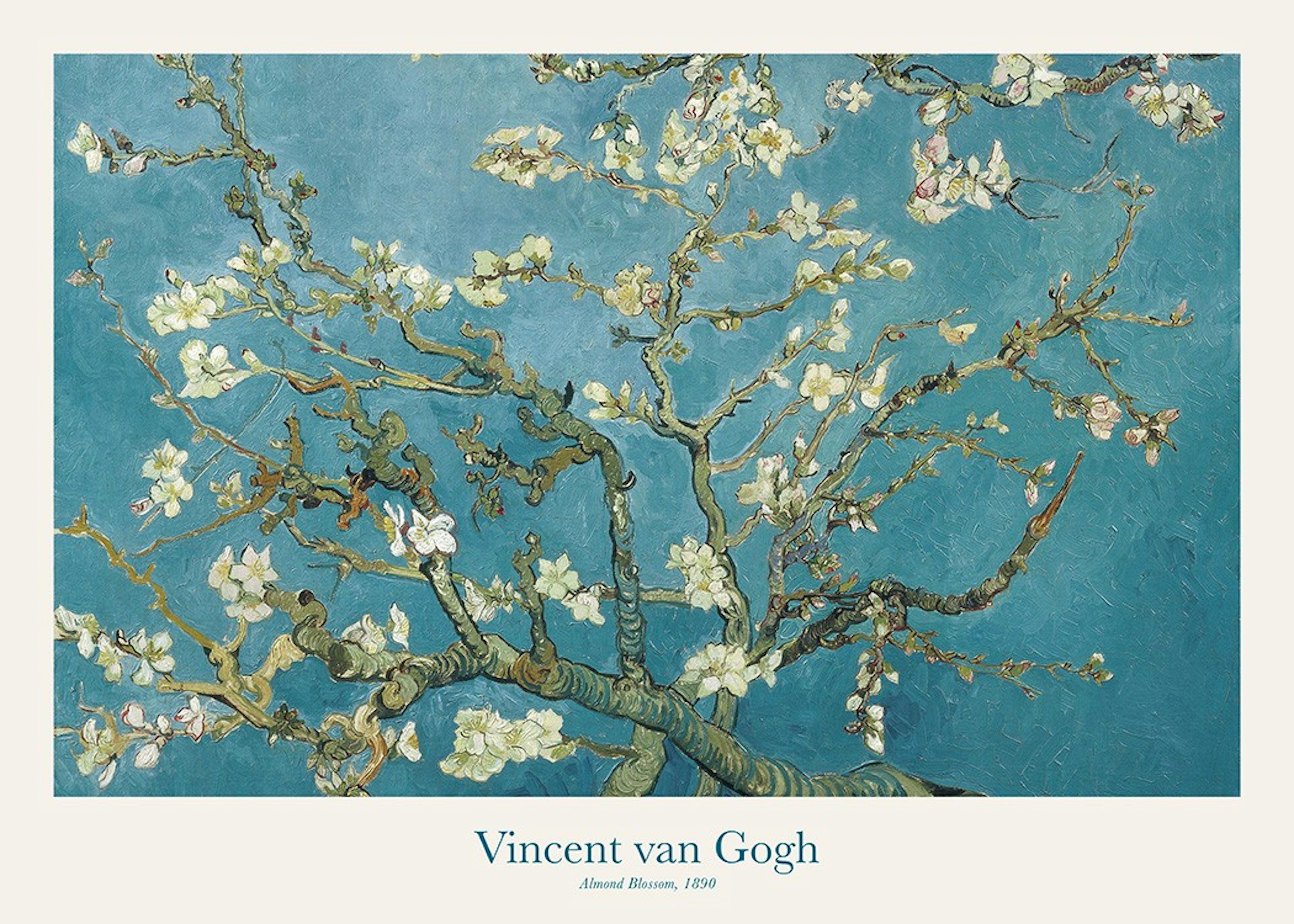 Van Gogh - Almond Blossom 포스터 0