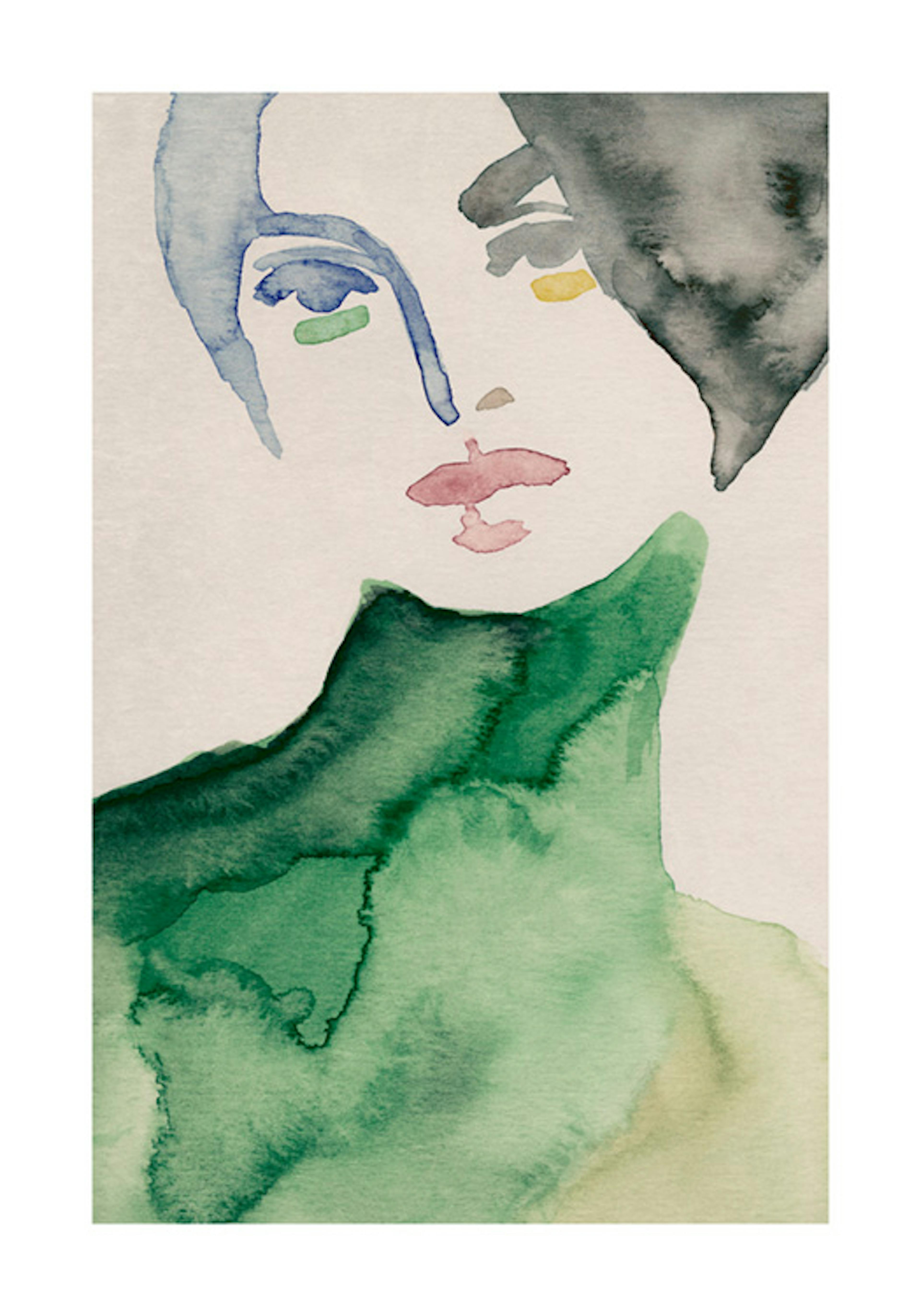 Lady in Green Poster 0