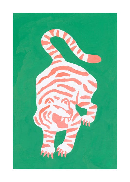 Fierce Tiger Poster 0