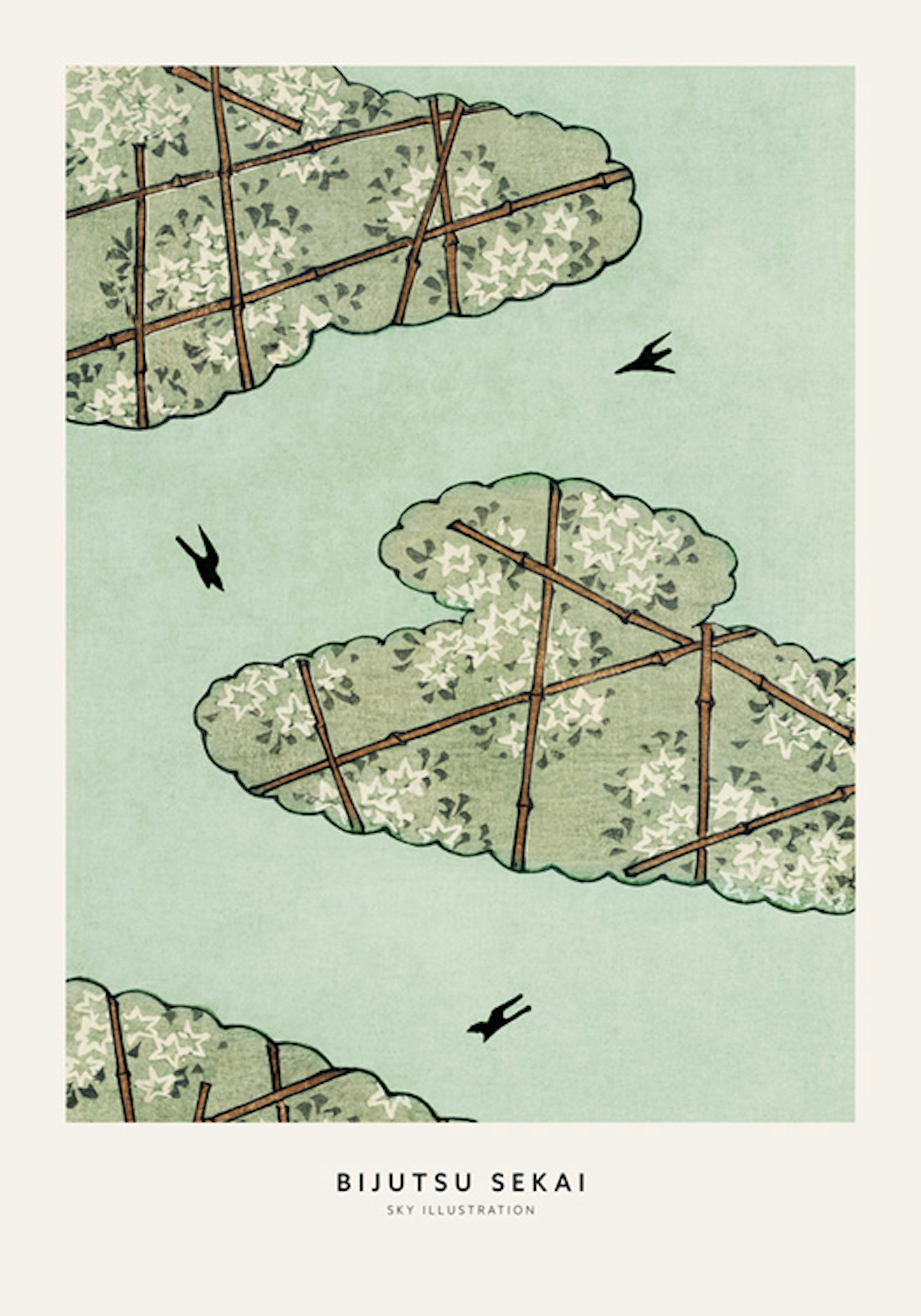 Bijutsu Sekai - Sky Illustration Poster 0