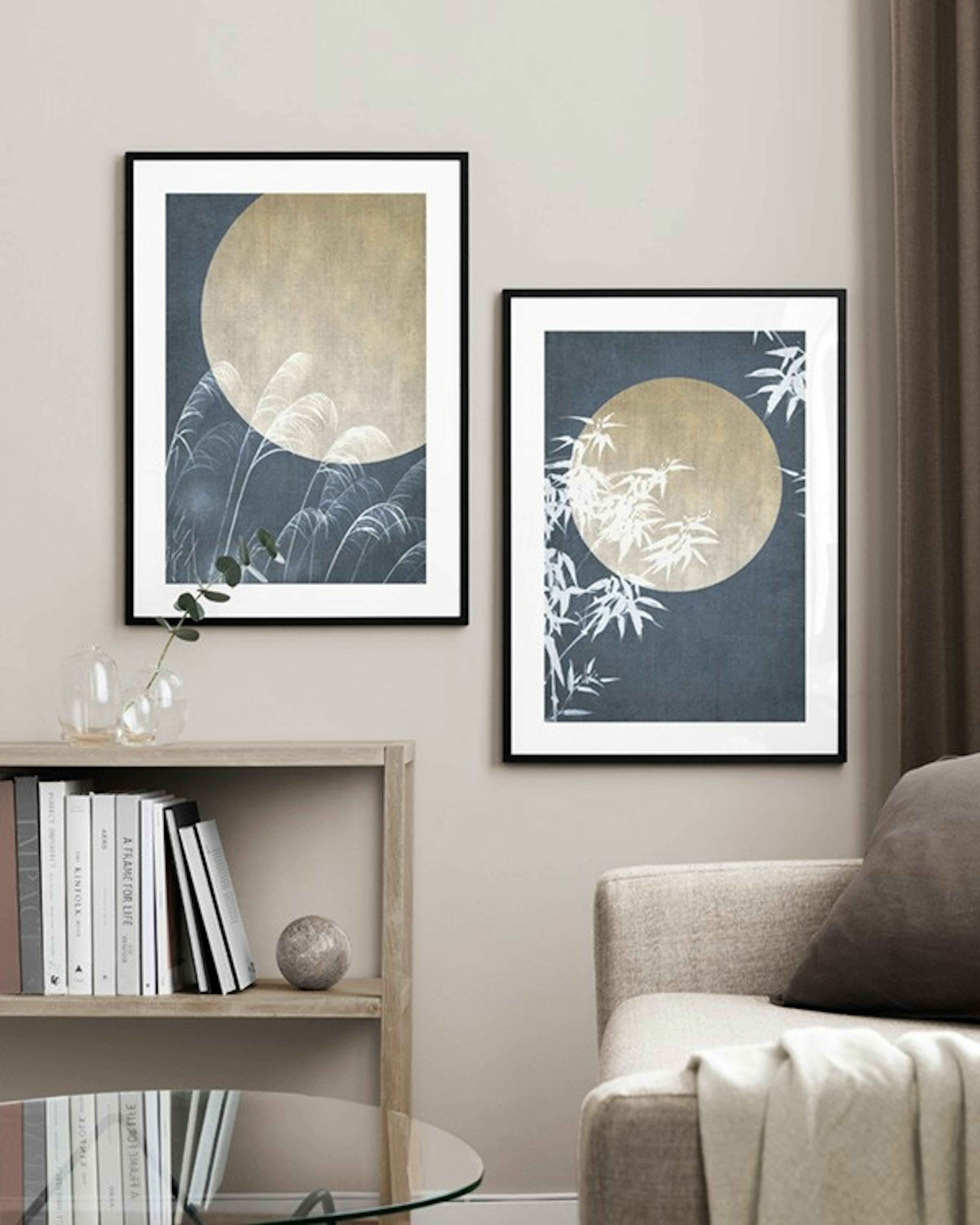 Moon Night Sky No2 Print